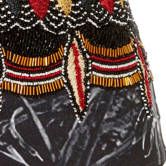 NWT Agua De Coco High Waist Beaded Bikini Bottoms - Picture 3 of 7